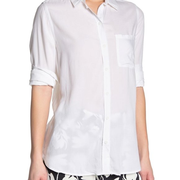 beachlunchlounge Tops - BeachLunchLounge Arya Button Down Shirt Size Small